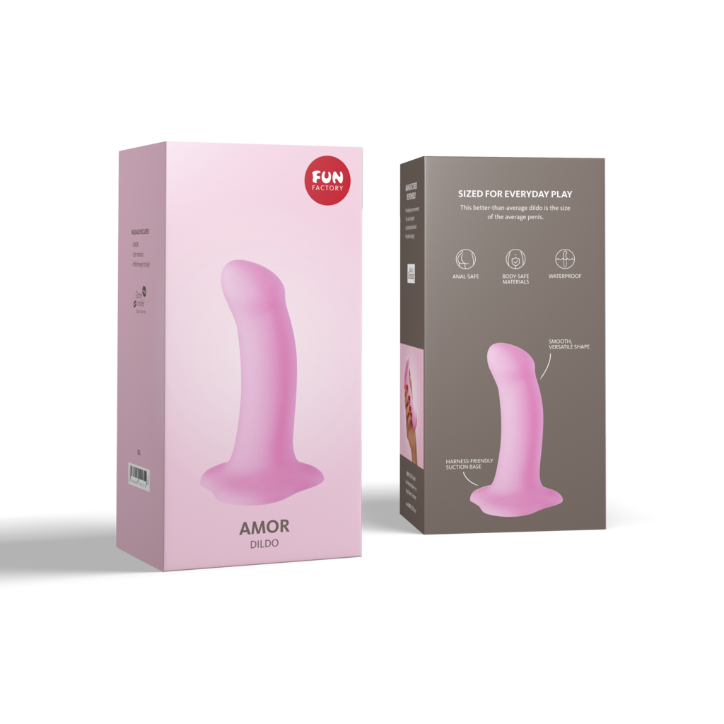 AMOR 5.5" G-spot & P-spot Dildo