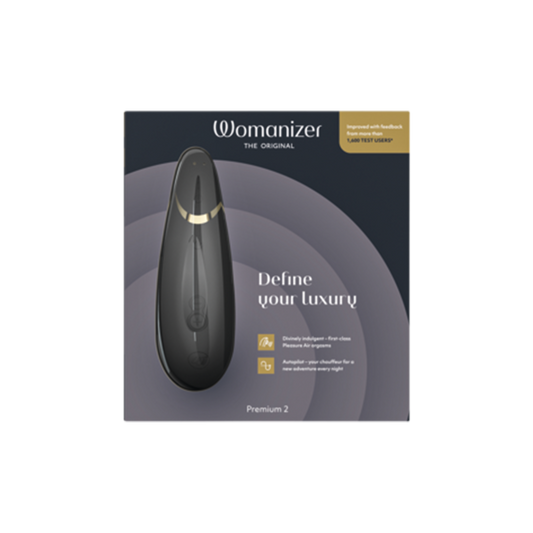 Womanizer Premium 2 Clitoral Vibrator in Box 