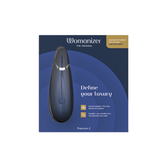 Womanizer Premium 2 Clitoral Vibrator In Box 