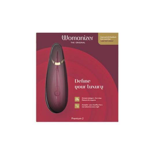 Womanizer Premium 2 Bordeaux in box 