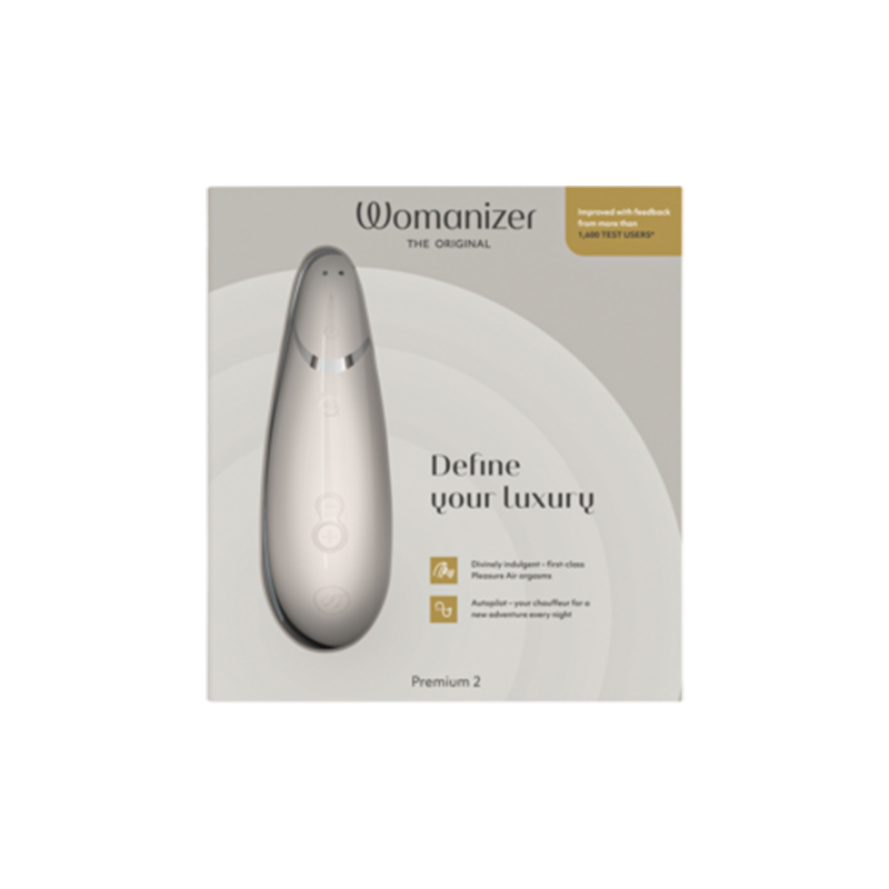 Womanizer Premium 2 Clitoral Vibrator in Box 